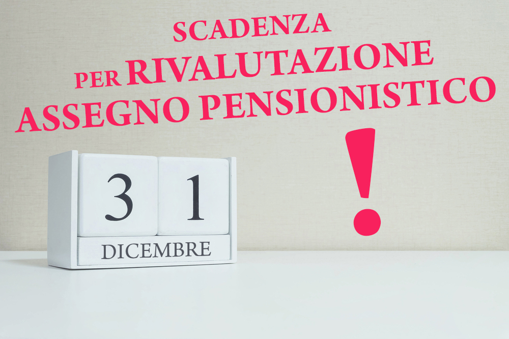 Rivalutazione assegno pensionistico