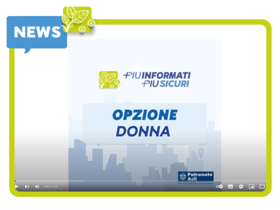 opzione donna pensione