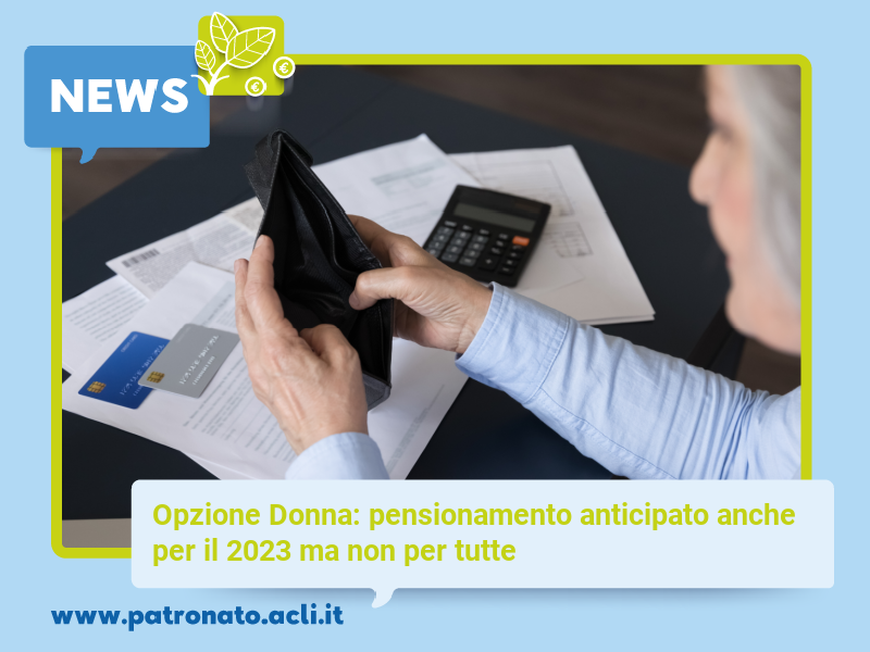 opzione donna 2023