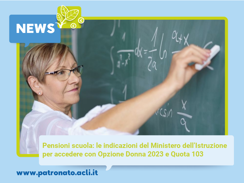 pensioni scuola