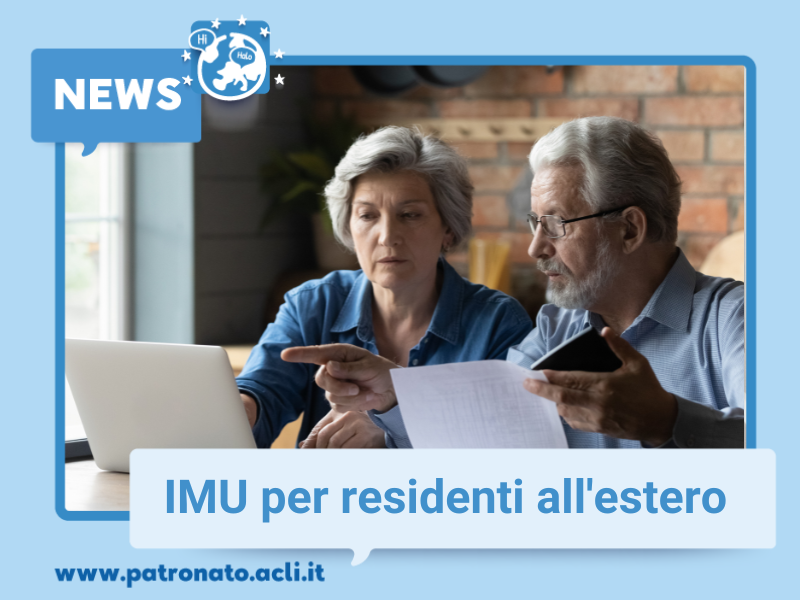 Residenti IMU per residenti all’estero – Patronato Acli